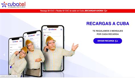 Rechargez un portable en Cuba. Envoyez en ligne des recharges de crédits à des portables en Cuba. C'est facile, rapide et fiable pour tous les opérateurs. Envoyez des crédits à votre famille et à vos amis au pays! 